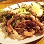 げそとしめじバターソテー360円(2015/9)