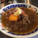 カレーラーメン、御飯付き、880円