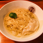 鶏つけ麺！！(*ﾉωﾉ)