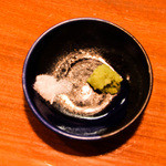 らぁ麺 とうひち - お塩&わさび！！Σ(ﾟДﾟ)