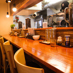 らぁ麺 とうひち - カウンター席！！(＾◇＾)