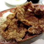 元祖立ち飲み屋 - 豚肉スタミナ上げ￥260円