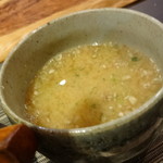 京松蘭はなれ - お味噌汁
