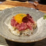 京松蘭はなれ - 〆　ユッケ丼