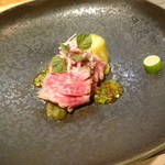 イチボ　ポン酢のジュレで