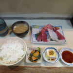 ちゃんこみやこ - さしみ定食