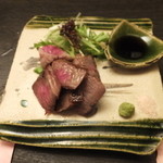 旬菜 おぐら家 - 尾崎牛の炭火焼き