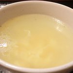 Mim Min - 珉珉風生姜焼き定食 500円 のスープ