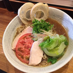 らーめん専門 和海 - (限定)冷やし梅醤油ラーメン 800円