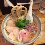 らーめん専門 和海 - ヒイラギ煮干し塩ミックス 800円