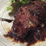 ビストロ コマ - ハンバーグアップ。
