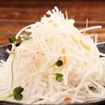 盐包菜/牛蒡沙拉/白萝卜沙拉/韩式腌鳕鱼内脏