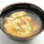 Seaweed soup/egg soup