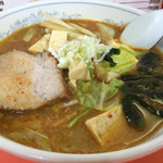  ラーメンの鵬龍 - 地獄の根性ラーメン1丁目(600円)