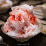 炭火焼肉 An - いちごのかき氷（シェフのきまぐれ）