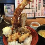 米福 - 大海老天丼¥1,000