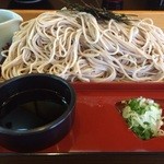 Soba Dokoro Jin'Ya - ざるそば（倍盛り）