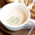 グッドネイバーズコーヒー - クラムチャウダースープ  '15 8月中旬