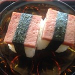 カフェ月星 - スパムのおにぎり