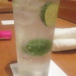 焼鳥みなみ - ライムサワー