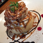 草木万里野 - スフレパンケーキ