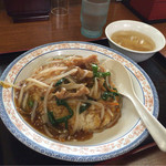中華食堂一番館 - 【肉あんかけ炒飯】（480円税込）
            
