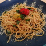 フルーツパーラー附木屋 - トマトのパスタ（ハーフサイズ）