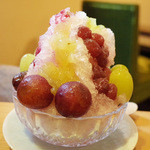 こちかぜ - 泉州ぶどう7種盛り(1500円)