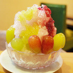 こちかぜ - 泉州ぶどう7種盛り(1500円)