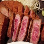 浅草 牛かつ - ～浅草 牛かつ～
      断面が美しい