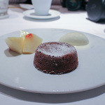 クッチーナ イタリアーナ ガッルーラ - 2015年9月再訪：フランス「 ヴァローナチョコレート 」のトルティーノ クリームチーズのジェラート☆