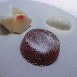 クッチーナ イタリアーナ ガッルーラ - 2015年9月再訪：フランス「 ヴァローナチョコレート 」のトルティーノ クリームチーズのジェラート☆