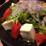 kanzekoshitsuizakayakunseikoubou - トマトと豆腐のサラダ 
                        