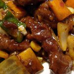 中華屋台888 - 王道定食・牛肉四川辛味噌炒め