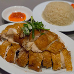 威南記海南鶏飯 - ローストチキン（1/4羽）・香り米【2015年9月】