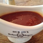 Peter Luger Steak House - オリジナルのステーキソース