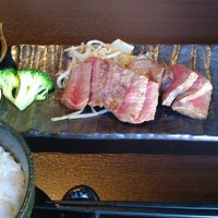 鉄板焼きgrow 上野店 - 左上のが～泡醤油～☆