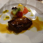 夢時庵 - フォアグラのポアレ