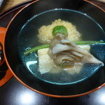 椀物/鱧、湯葉の汁物