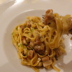 Noblesse Oblige - フレッシュポルチーニのパスタ