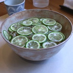 隆兵そば - すだちそば　(2015/09)