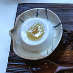 隆兵そば - 黒胡麻のブラン・マンジェ　(2015/09)