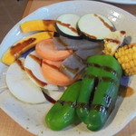 金剛 - 焼き野菜500円