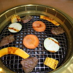Kongou - お肉焼いています。