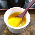 旬菜みそ茶屋 くらを - かぼちゃのポタージュ