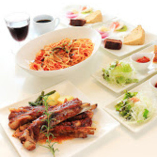 2人で4800円スペアリブディナーコース 誕生日に最適 フトゥロ カフェ Futurocafe 神領 カフェ 食べログ