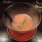 松庵 - フルーツトマトのスープ