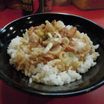 家系ラーメン とらきち家 - 半賄い飯