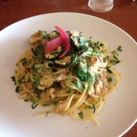 カリーナ　カリーナ - パスタはスズキのオイルソーススパゲッティ。さっぱり味♪