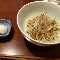 宗胡 - 冷やし蕎麦と辛味大根おろし